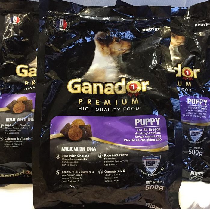 Thức ăn chó Ganador Puppy 400g
