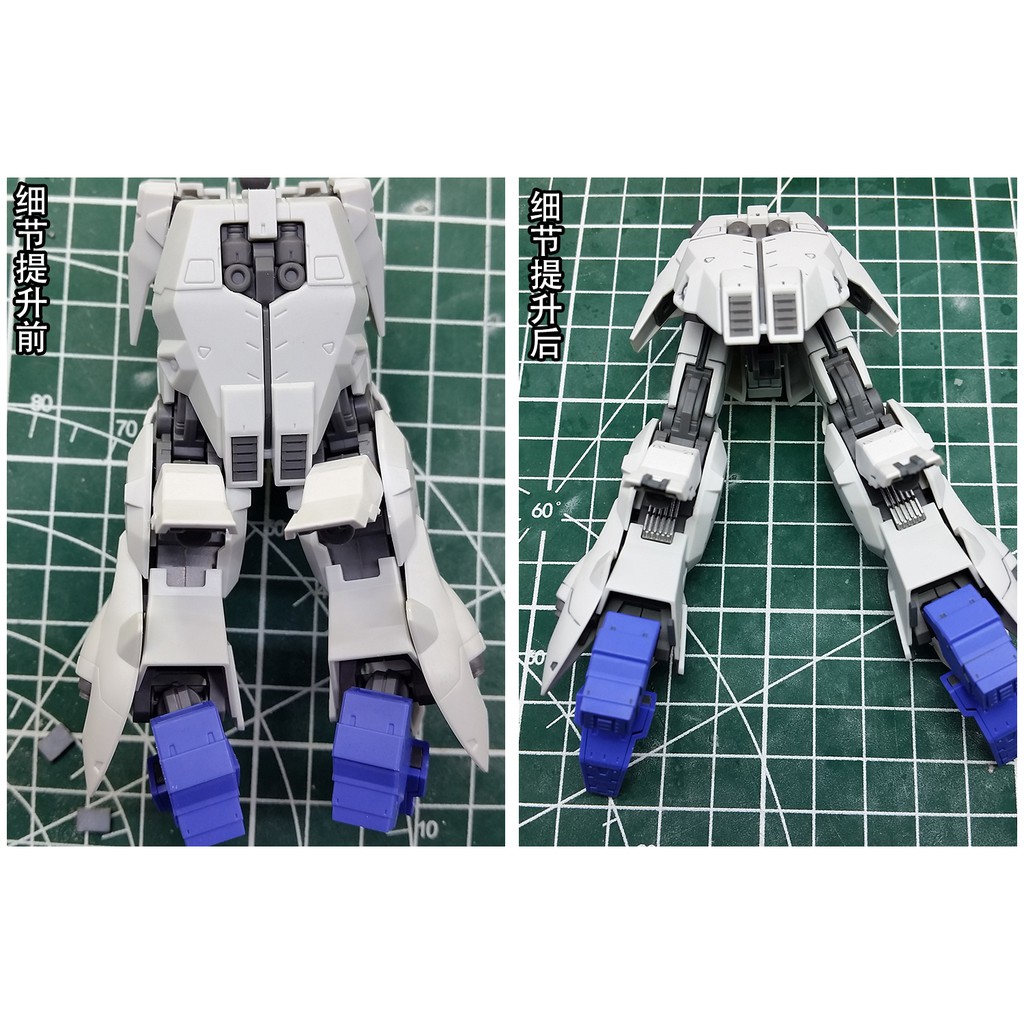 Chi tiết in 3D dùng đắp chế Mô Hình Gundam (001-020)