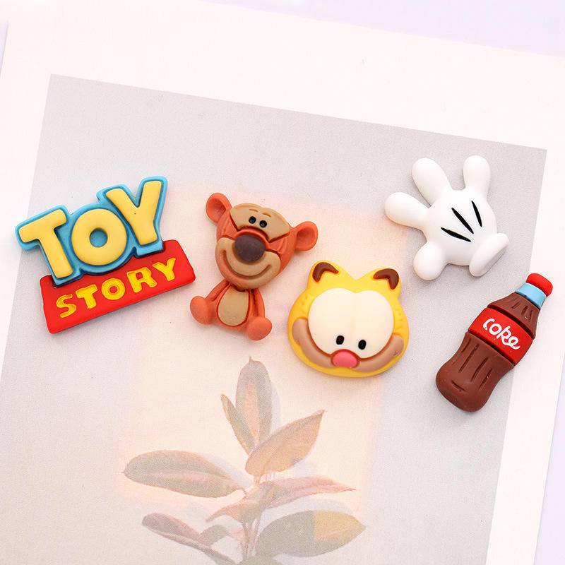 Phụ Kiện Đồ Chơi Hình Con Hổ Hoạt Hình Dùng Trang Trí Giày DIY Độc Đáo diy accessary