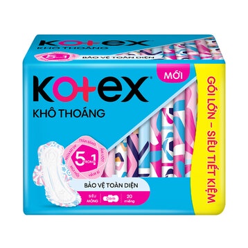 Băng vệ sinh Kotex hàng ngày - gói 08 miếng