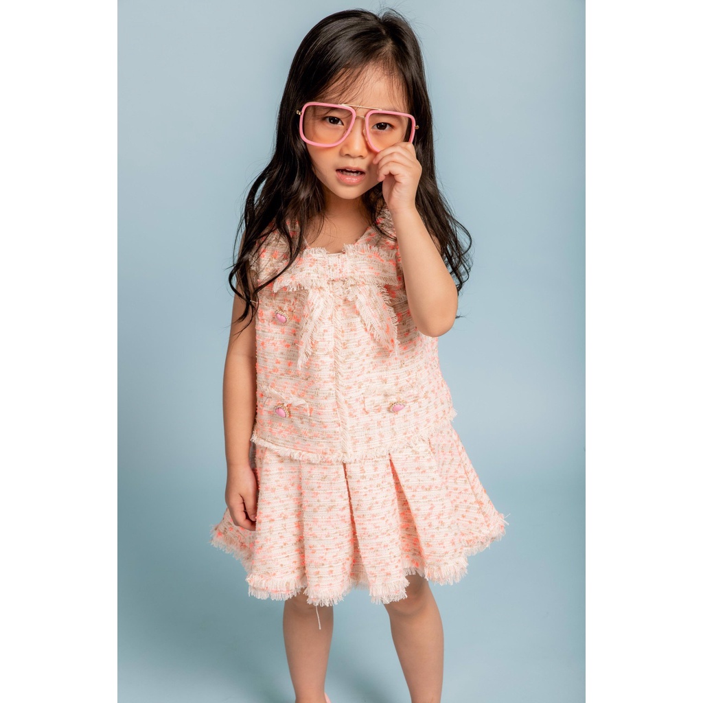 Váy Dạ Tweed Dáng Xoè Jookyli MSP41JG0214