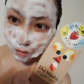 Xà phòng làm giảm mụn đầu đen Dot Washy Facial Social - Nhật Bản