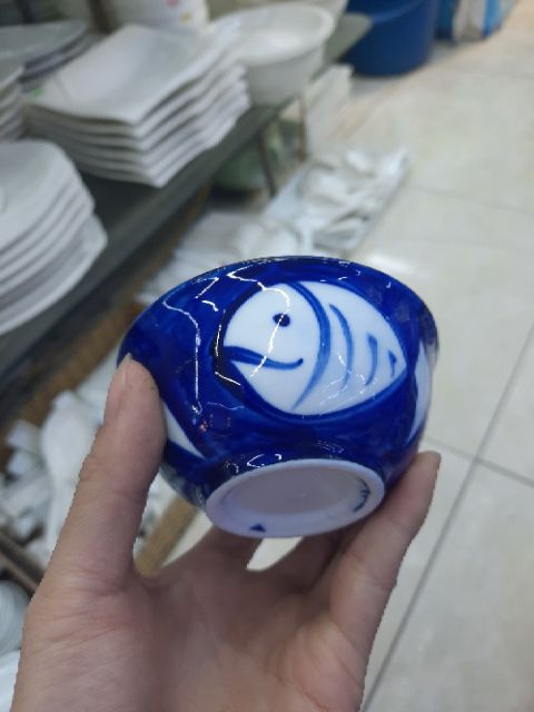 Bát, đĩa nướng trứng Bát tràng