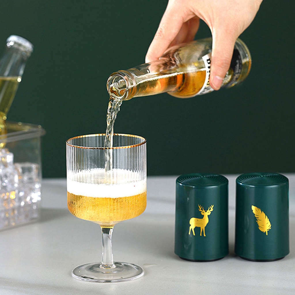 Dụng Cụ Mở Nắp Chai Tự Động Bằng Thép Không Gỉ Thiết Kế Sáng Tạo Cho Gia Đình / Quán Bar / Lễ Hội