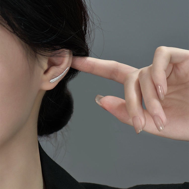 Bông Tai Chữ U Đơn Giản 19A1280 Phong Cách Hàn Quốc