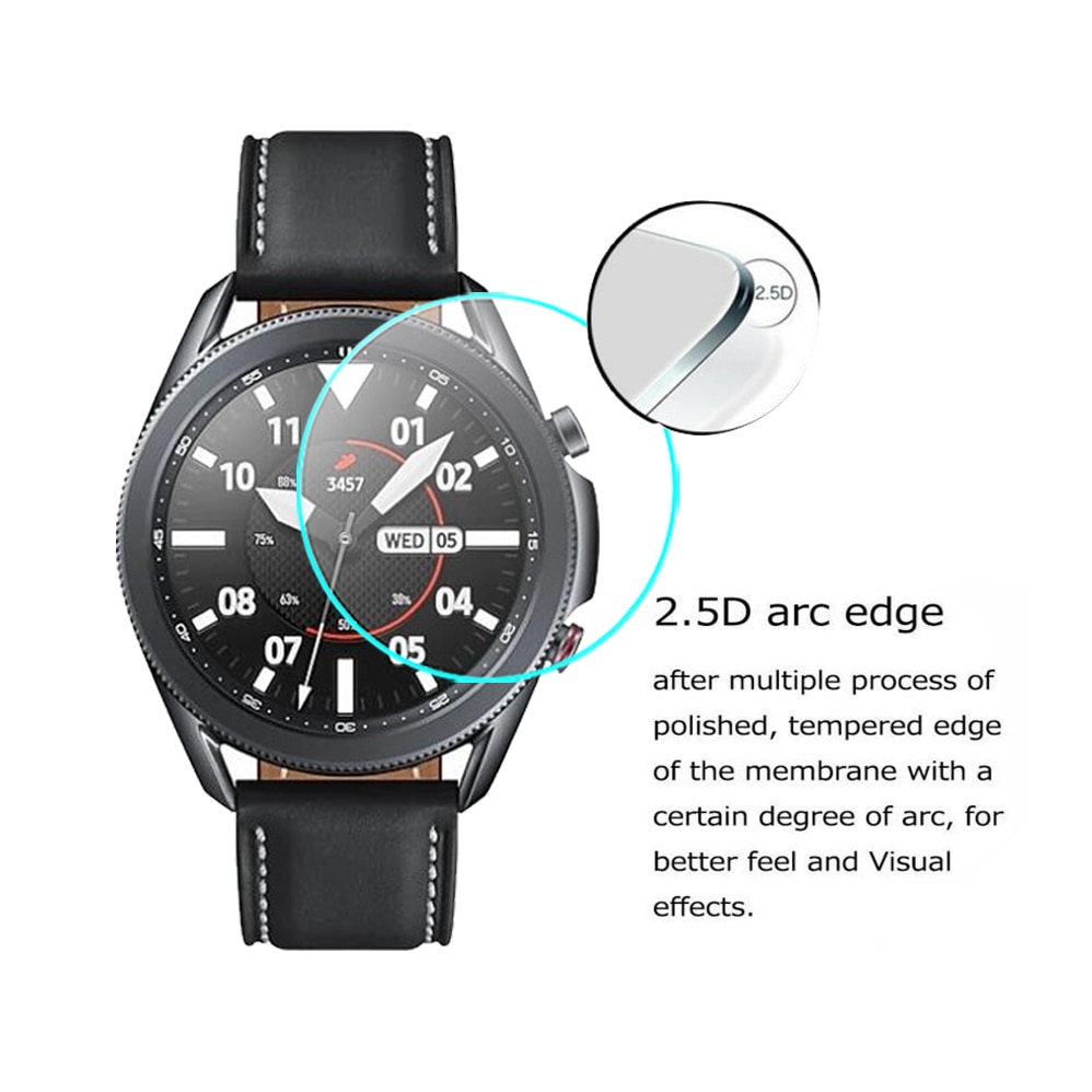 3 Miếng Dán Cường Lực 9h Hd Cho Đồng Hồ Thông Minh Samsung Galaxy Watch 3 41 45mm