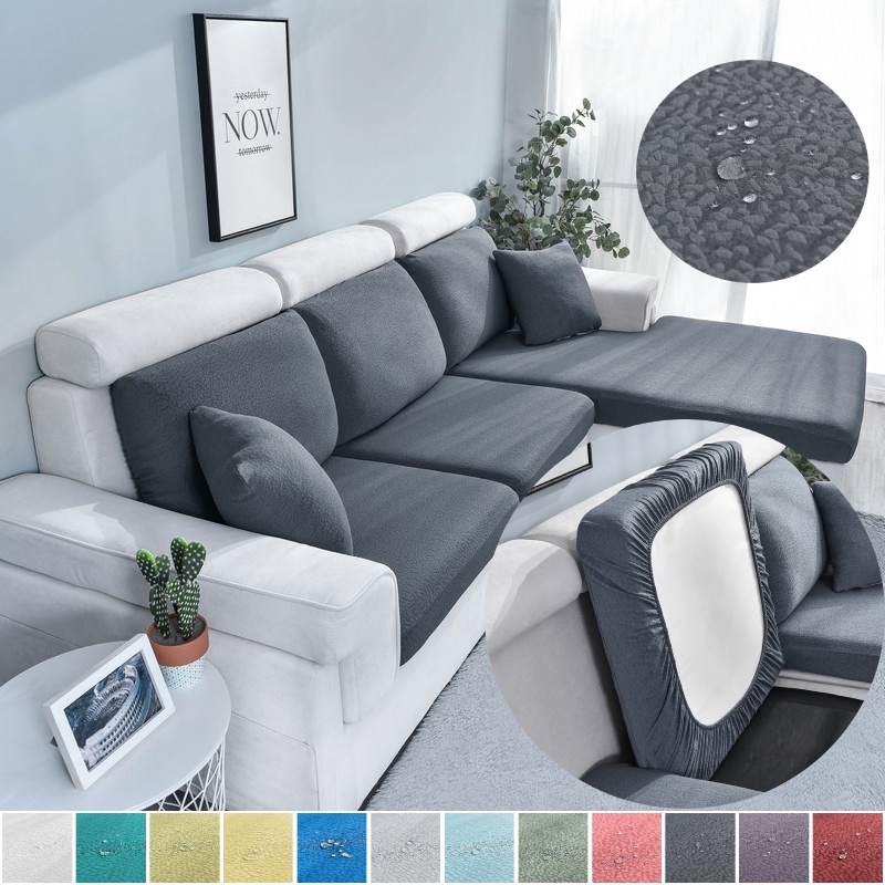 Vỏ Bọc Ghế Sofa Không Thấm Nước Co Giãn Trang Trí Phòng Khách