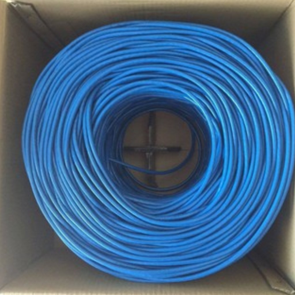 Cáp UTP CAT 6 AD-link 20 mét high speed màu xanh AD-6020B