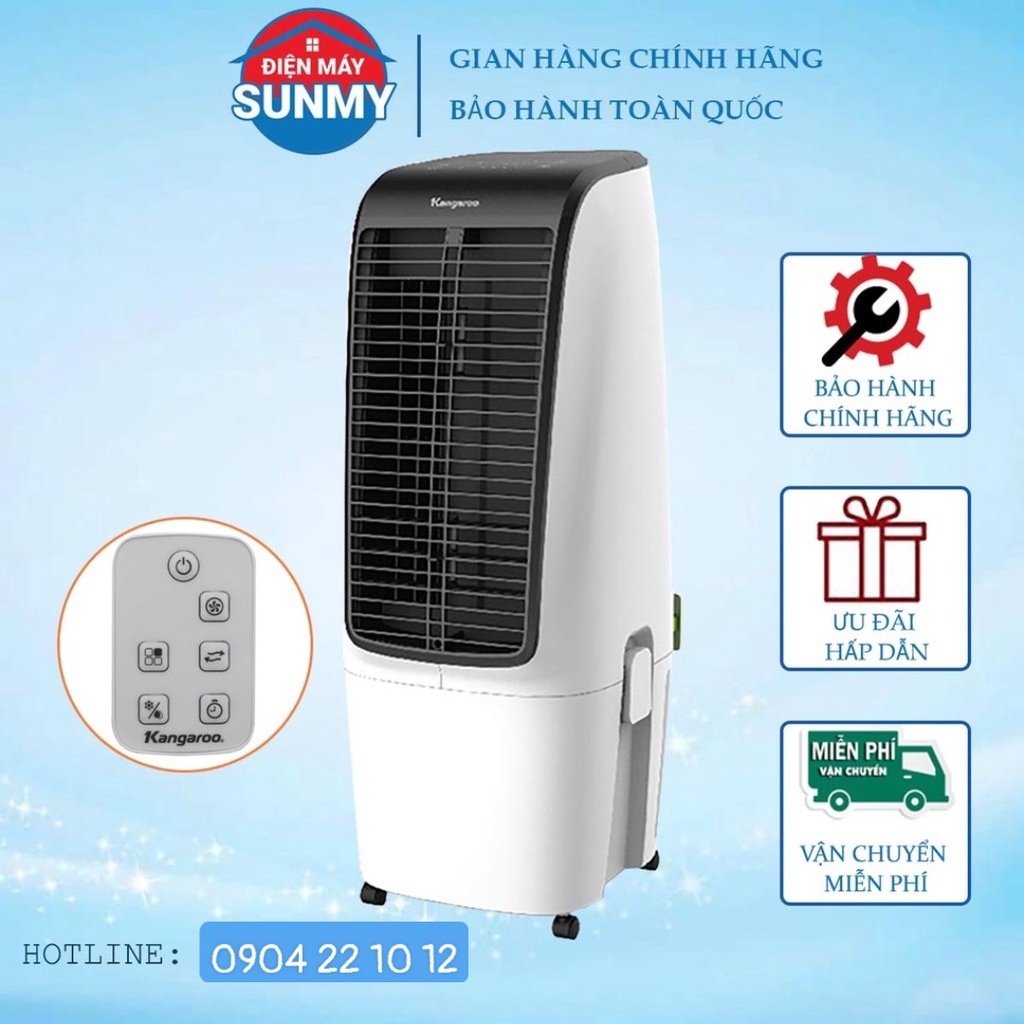 Quạt điều hòa, quạt hơi nước, máy làm mát Kangaroo KG50F20 - Bảo hành chính hãng toàn quốc