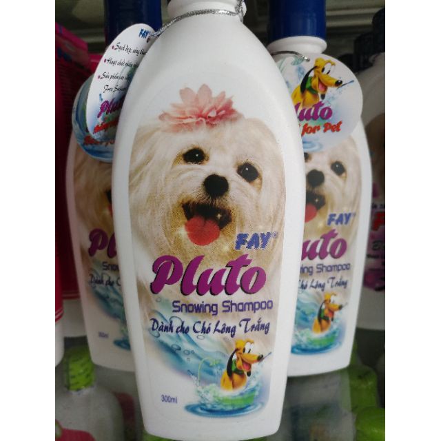 Sữa tắm Fay Pluto cho chó lông trắng - 300ml