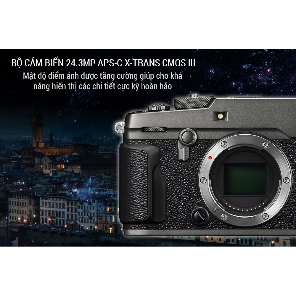 Máy ảnh FUJIFILM X-PRO2 + XF23MM F2 GRAPHITE SILVER - chính hãng