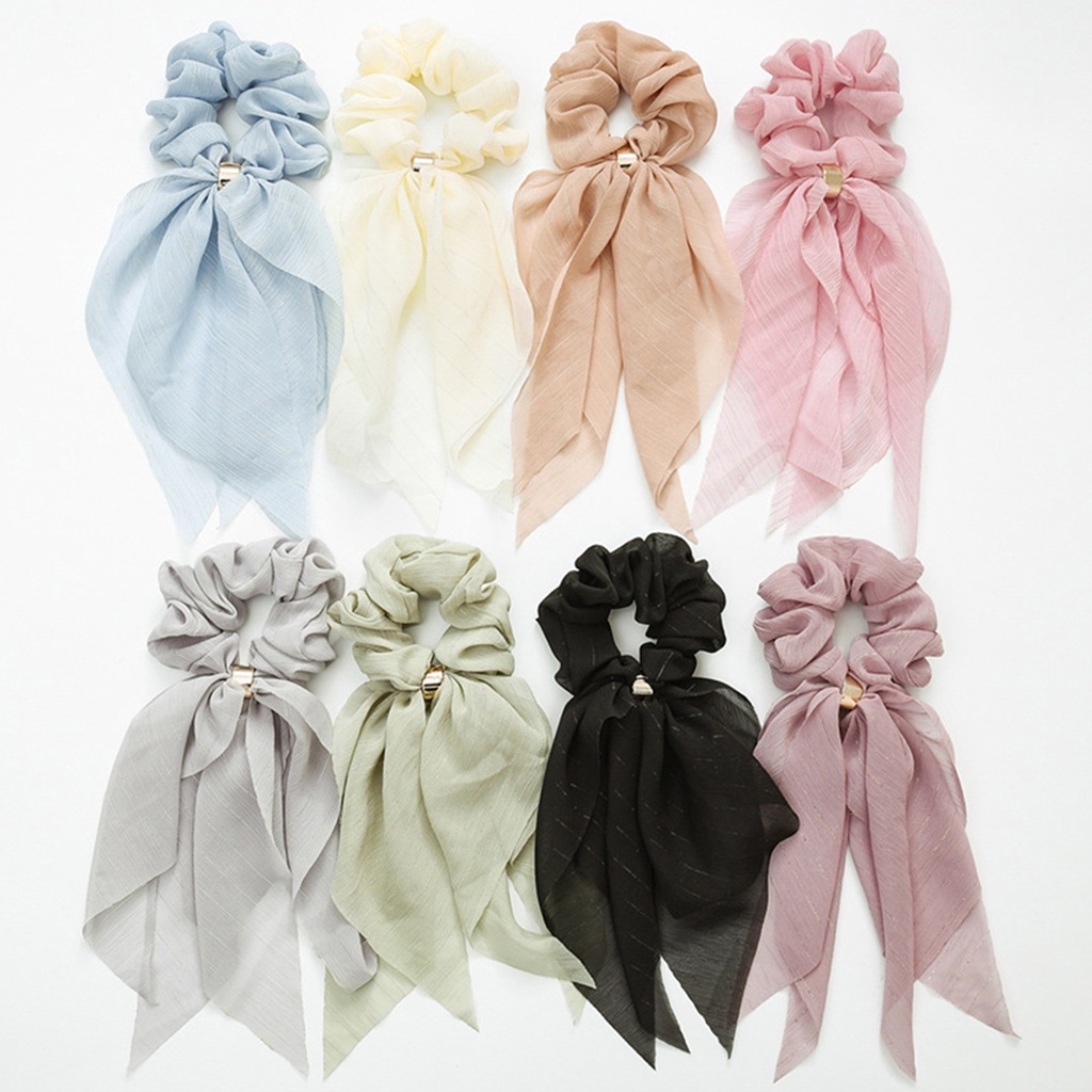 Dây buộc tóc hình nơ xinh xắn cho nữ