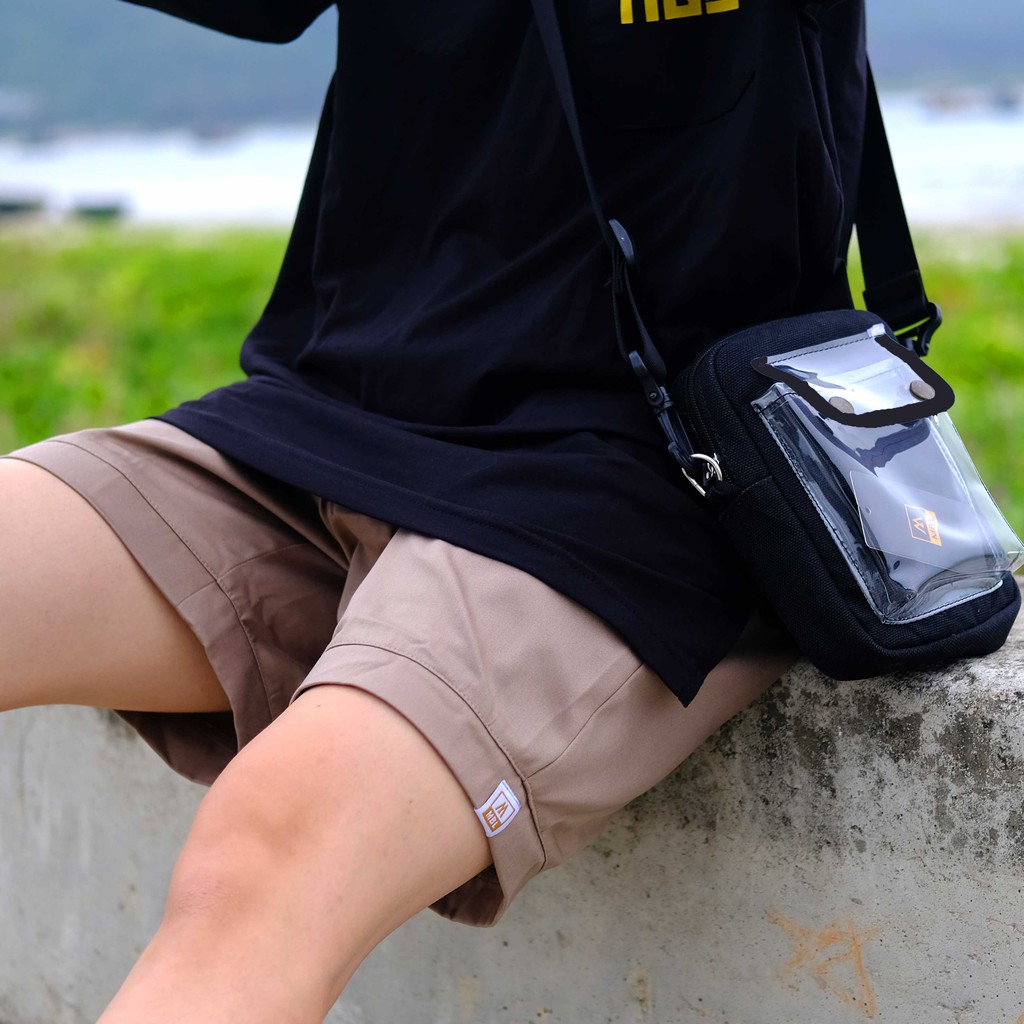 Quần short Unisex mini logo MBL | BigBuy360 - bigbuy360.vn