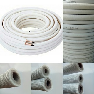 Gen đôi bọc ống đồng máy lạnh  ( Bảo ôn bọc ống đồng )