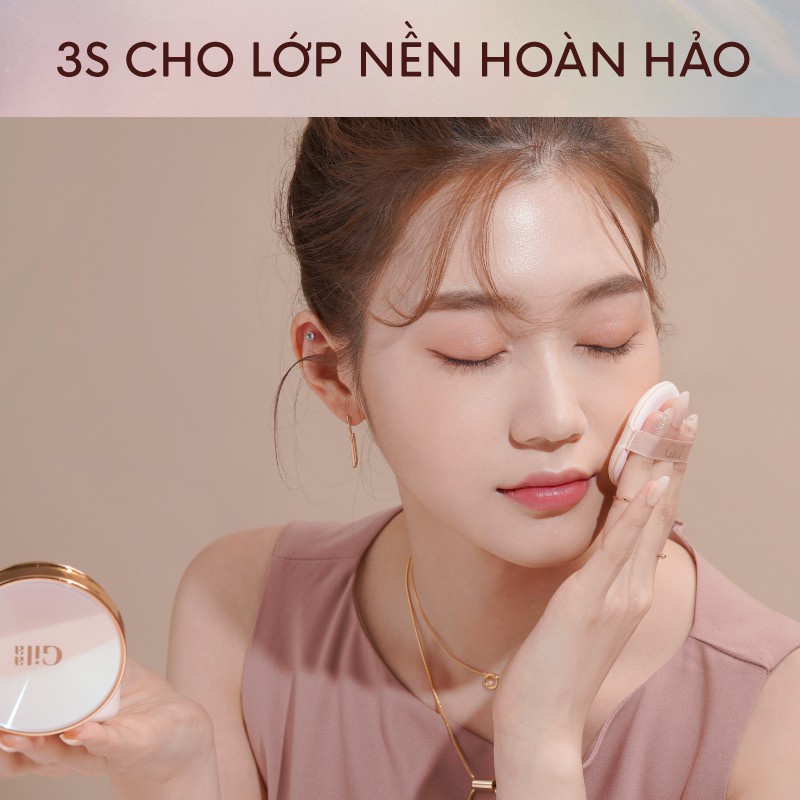 PHẤN NƯỚC CHE PHỦ MỎNG MỊN GILAA LONG WEAR DD CUSHION SPF50 CHÍNH HÃNG - 9735