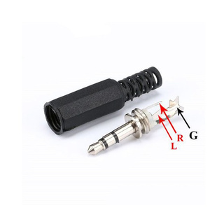 Jack Audio 3.5 mm Đực Vỏ Nhựa
