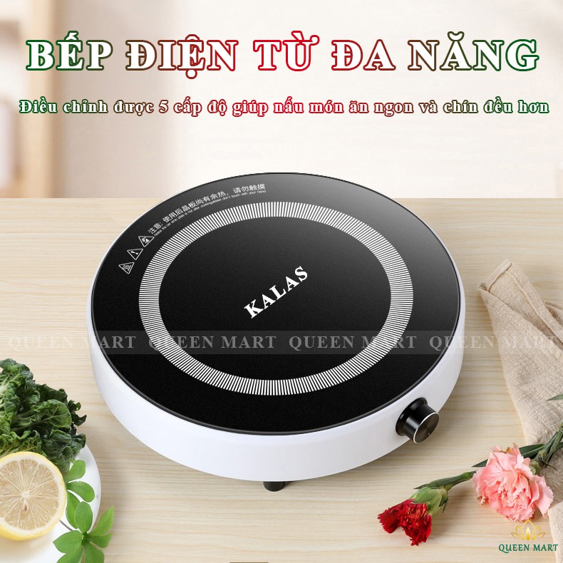 Bếp Điện Từ Kalas – Bếp Từ Đơn Thế Hệ Mới, Công Suất Lớn, Nấu Cực Nhanh – Q056