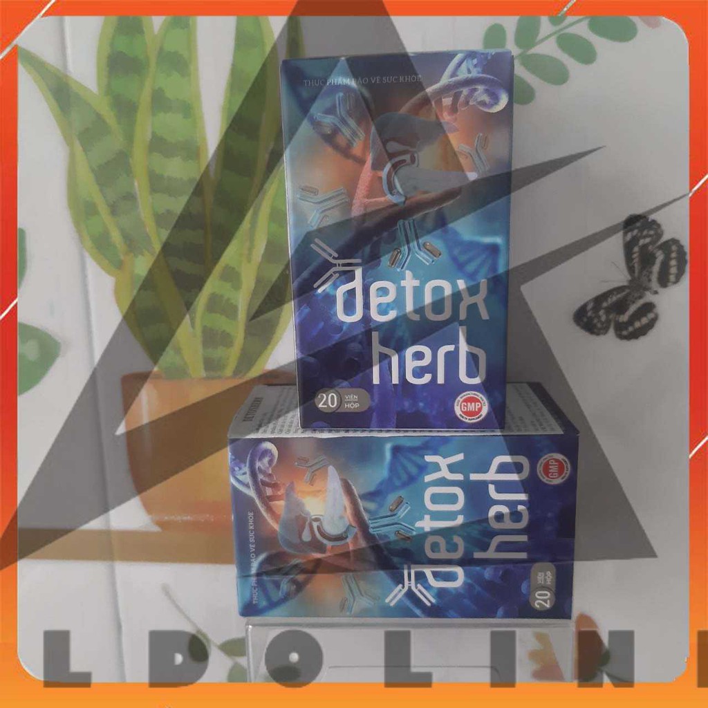 VIÊN UỐNG DETOXHERB - Hỗ Trợ Thải Ký Sinh Trùng Tăng Chức Năng Gan Thanh Nhiệt Giải Độc - [CHÍNH HÃNG HỘP 20 VIÊN] | BigBuy360 - bigbuy360.vn