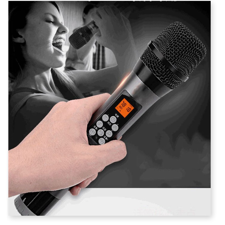 [Xả Kho] Combo Trọn Bộ 2 Micro Không Dây UHF Bộ Micro Bose BS-992 chuyên chống hú rít trong phòng Karaoke, Mic đa năng c