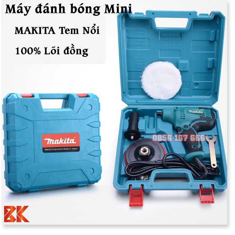 Máy đánh bóng ô tô MAKITA GV6010 - Máy đánh bóng ô tô, xe máy Mini - Hàng mới