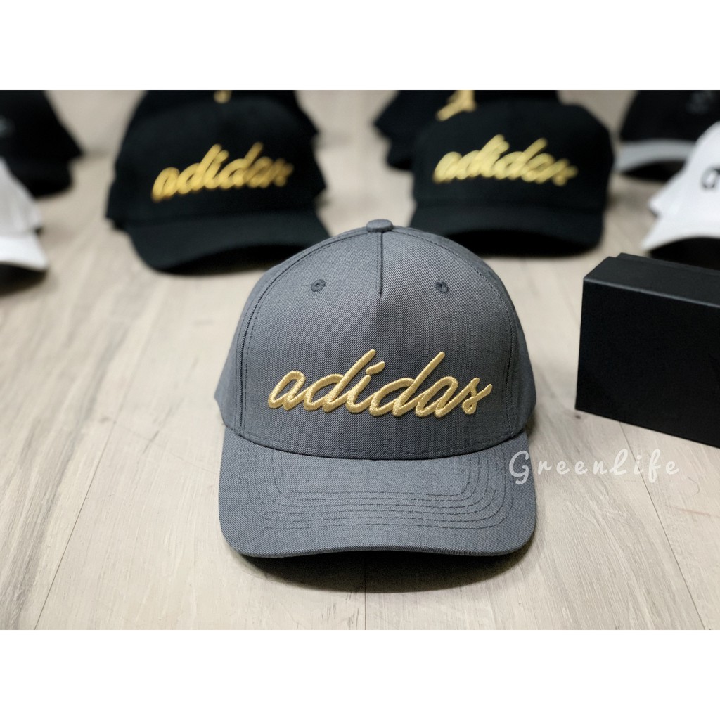 XẢ KHO SIÊU SALE - NÓN LƯỠI TRAI VNXK MÀU XÁM PHỐI CHỮ VÀNG CAO CẤP