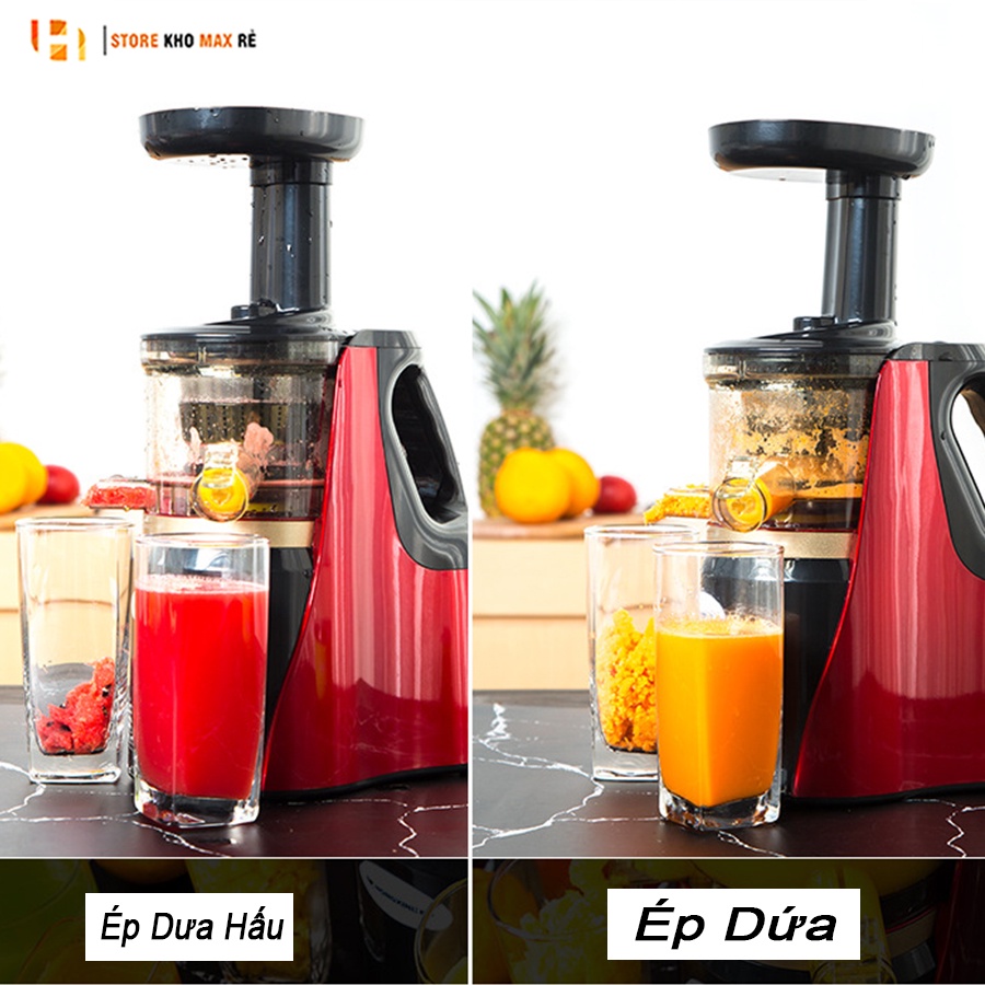 Máy Ép Chậm Nguyên Quả Nineshield KB-F8B Cao Cấp Chính Hãng