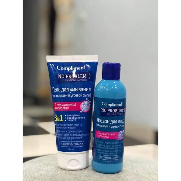Sữa rửa mặt NO PROBLEM Compliment chứa Salicylic Acid, Tea Tree 200ml | BigBuy360 - bigbuy360.vn