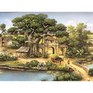 Tranh tường 3d phù điêu đắp nổi đẹp nhất