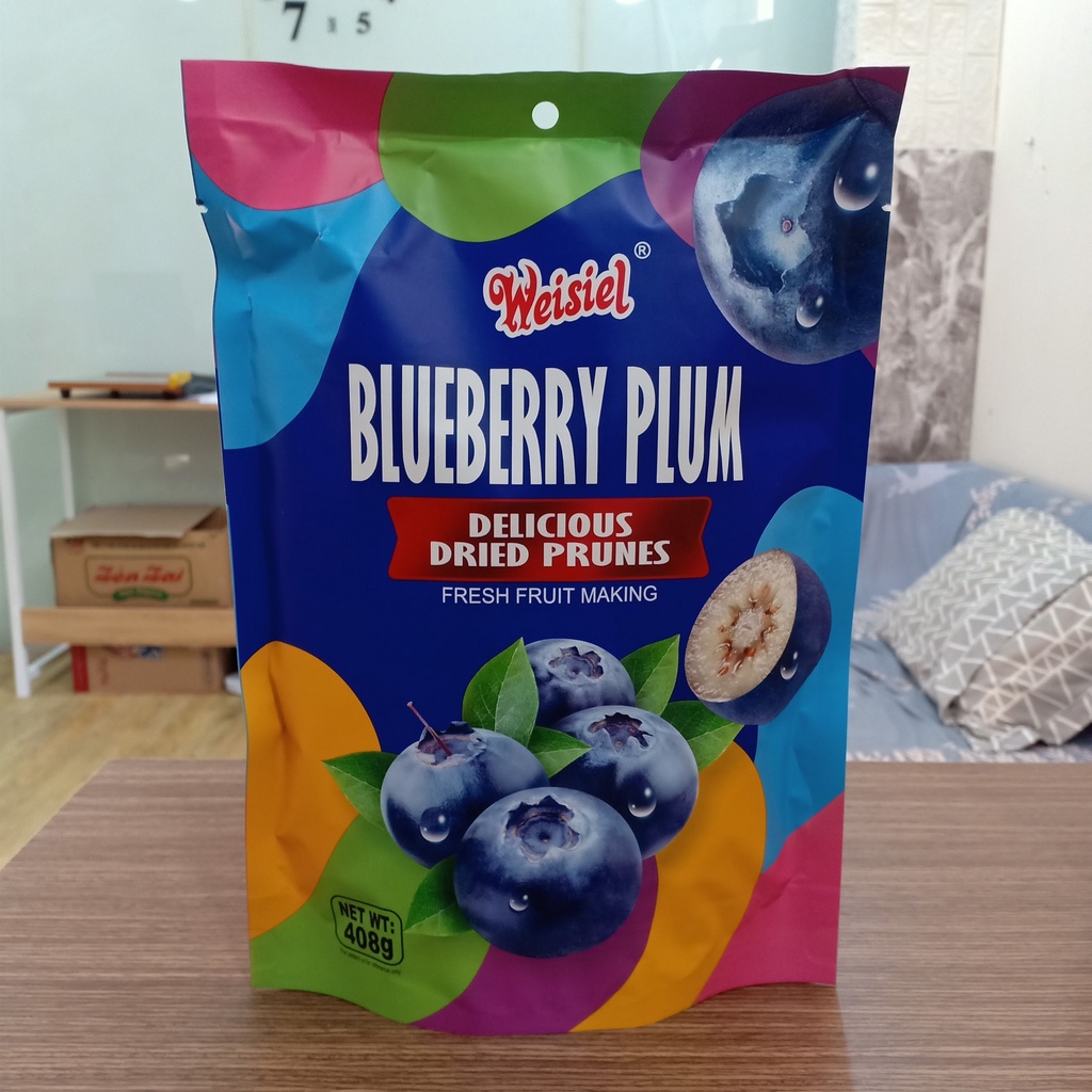 Ô Mai Trái Cây Weisiel Plum 408gr (Mẫu Mới)