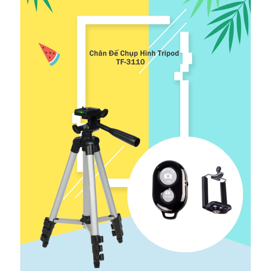 Chân Đế Chụp Hình Tripod TF-3110 Có Tặng Kèm Giá Đỡ Và Điều Khiển