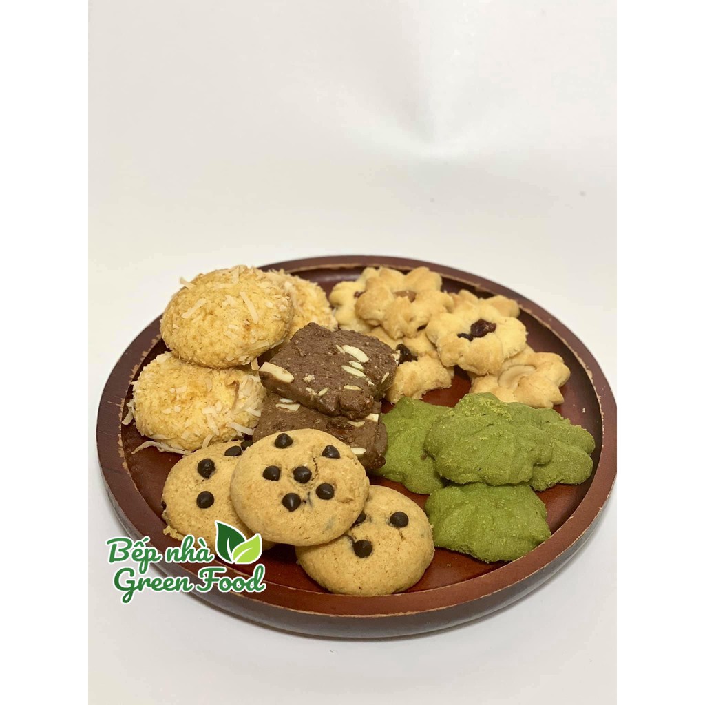 Bánh Cookie yến mạch GreenFood, Bánh ăn kiêng giảm cân dành cho người giảm cân, tiểu đường