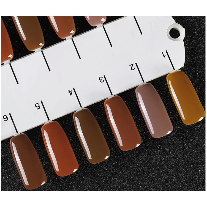 Set sơn gel AS Linen Brown 6 màu