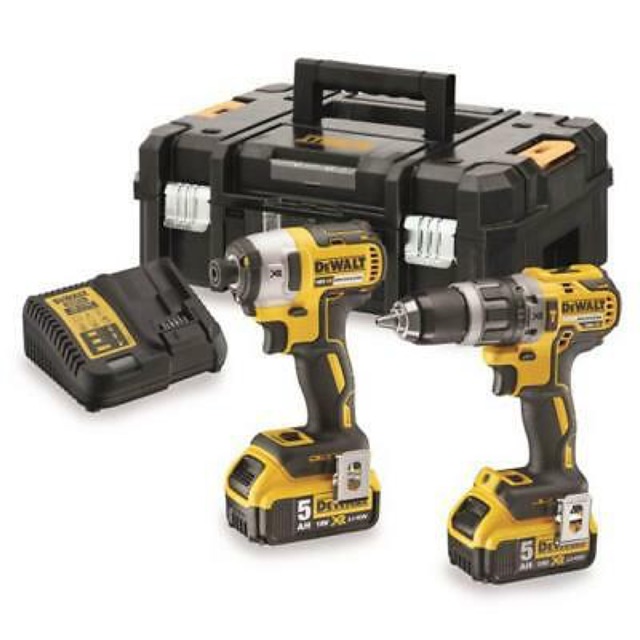 COMBO MÁY KHOAN BẮT VÍT DEWALT DCK266P2-GB