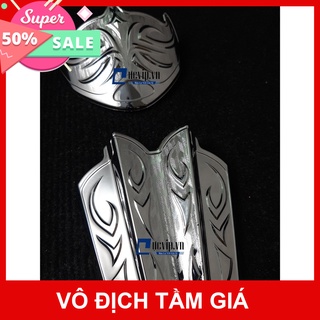 HCM- Ốp Mỏ Và Đuôi Dè Gắn Vario/Click 2018 - 2019 Xi Trắng