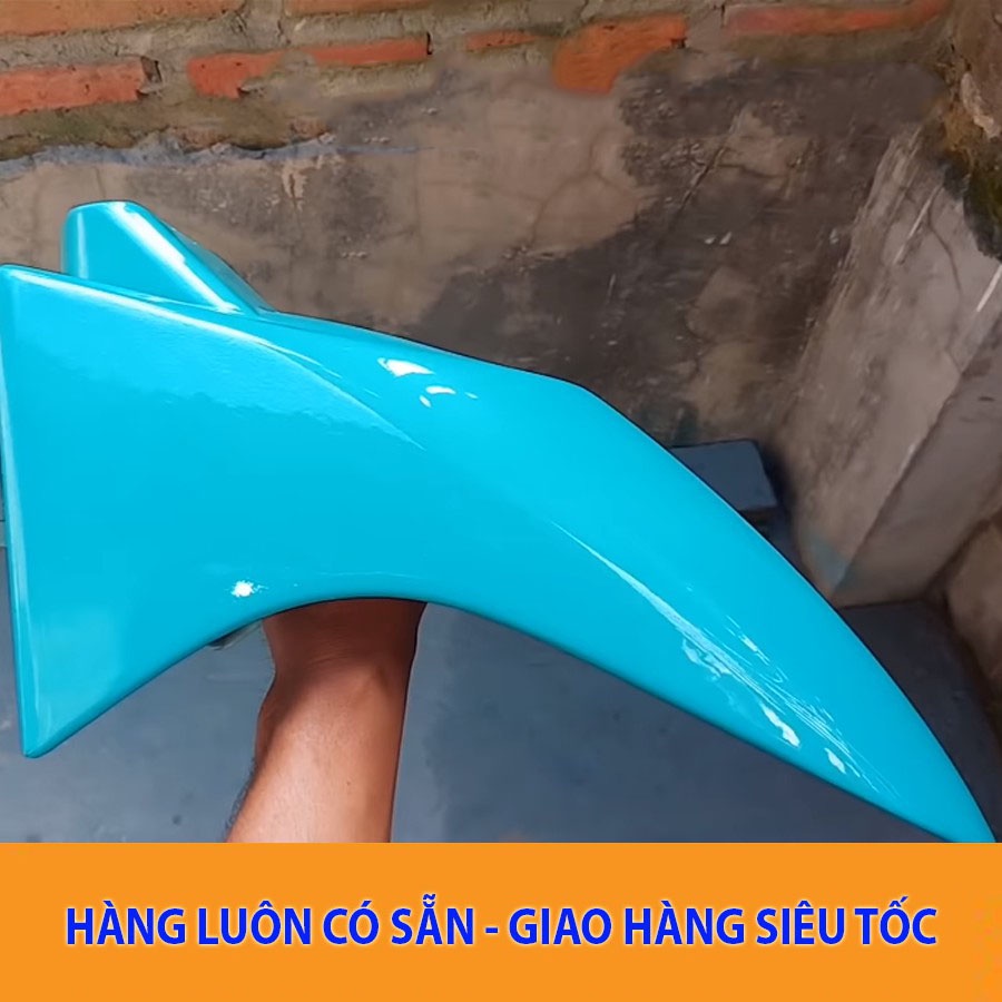 Sơn Samurai màu xanh Tosca 26/322 chính hãng, sơn xịt dàn áo xe máy chịu nhiệt, chống nứt nẻ, kháng xăng