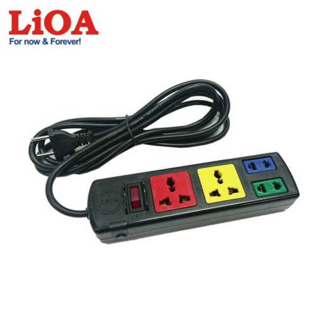 Ổ cắm LiOA kéo dài đa năng 4 ổ 3M - 2D2S32