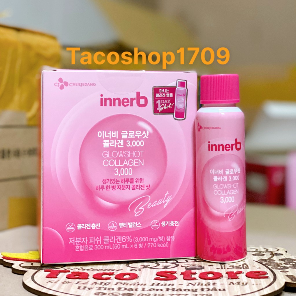 [Mã 77FMCGSALE1 giảm 10% đơn 250K] INNERB COLLAGEN ĐẸP DA HÀN QUỐC