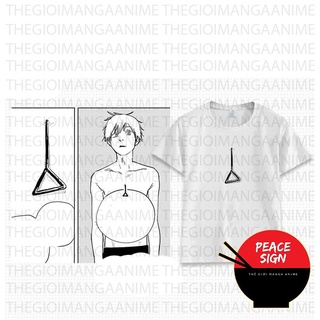 SALE- Áo thun in hình DENJI CHAINSAW MAN phong cách anime chibi xinh xắn thời trang nam nữ độc đẹp giá rẻ