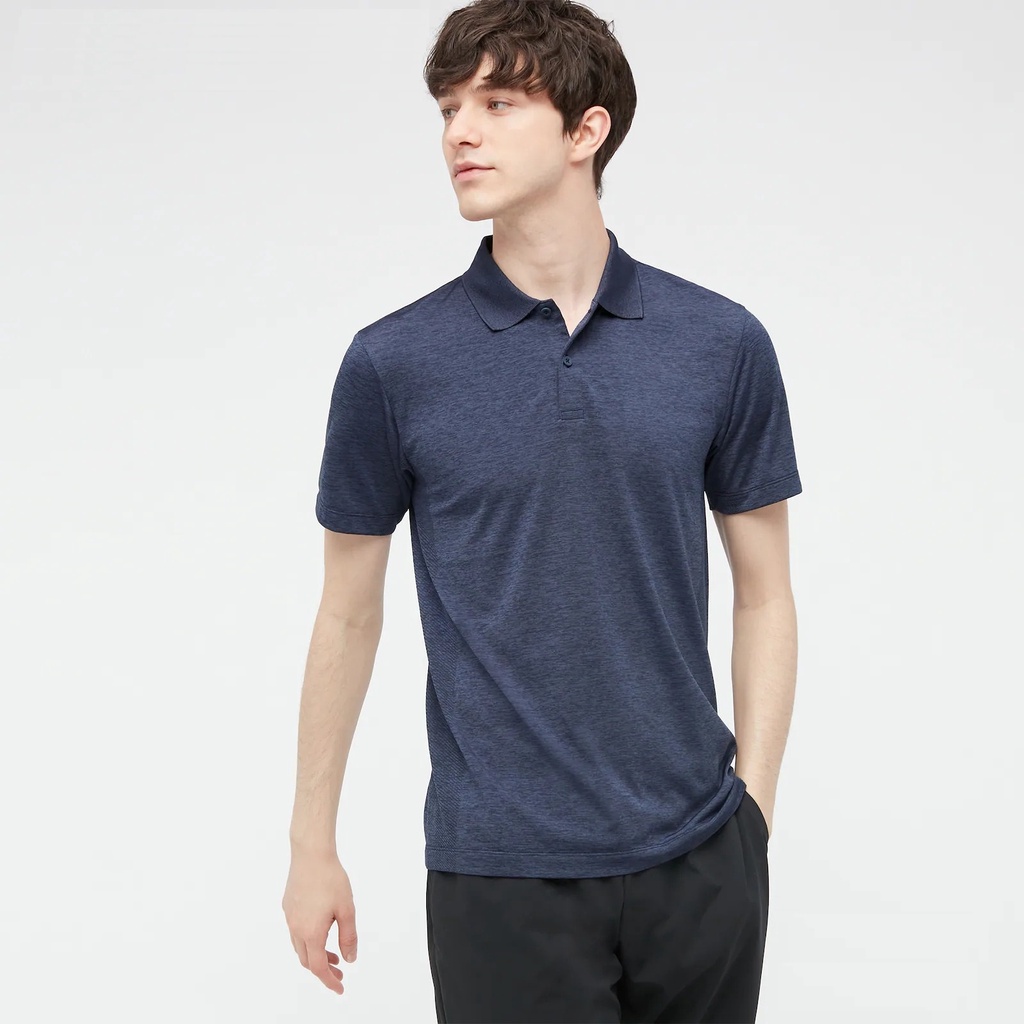 [Auth Uniqlo] Áo thun Polo tay ngắn DryEX Nam Uniqlo - Nhật Bản