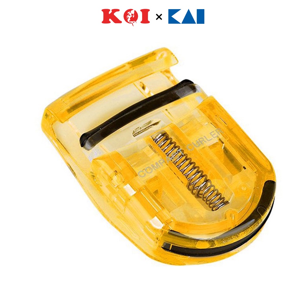 Dụng cụ uốn cong mi thân nhựa Kai KQ-0153 màu vàng