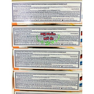 KEM ĐÁNH RĂNG AQUAFRESH WHITENING ACTION
