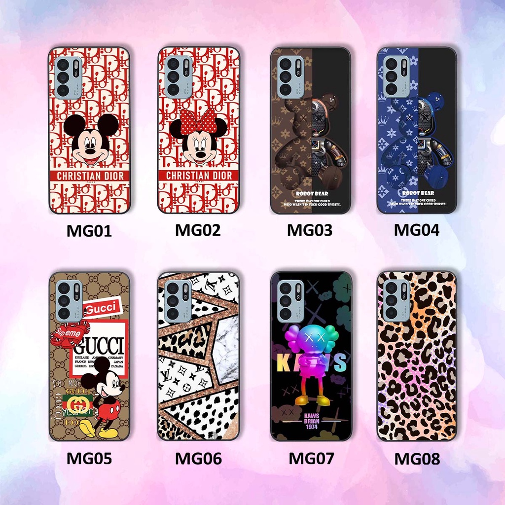 Ốp lưng Oppo RENO 6 5G / RENO  6Z 5G hình thương hiệu, thời trang, cute, đáng yêu