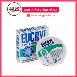 Bột tẩy trắng răng  EUCRYL🥰 FREESHIP 🥰 Bột tẩy trắng răng cấp tốc từ Anh Quốc EUCRYL