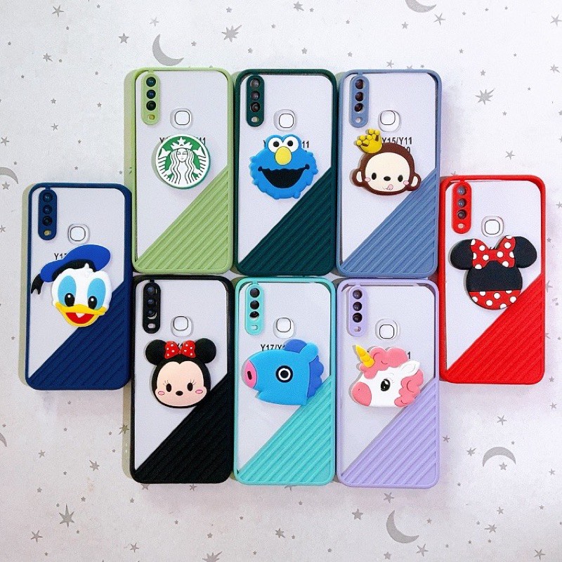 Ốp lưng hình nổi cute Vivo Y71 /Vivo Y11/Y12/Y15/Y17/U10