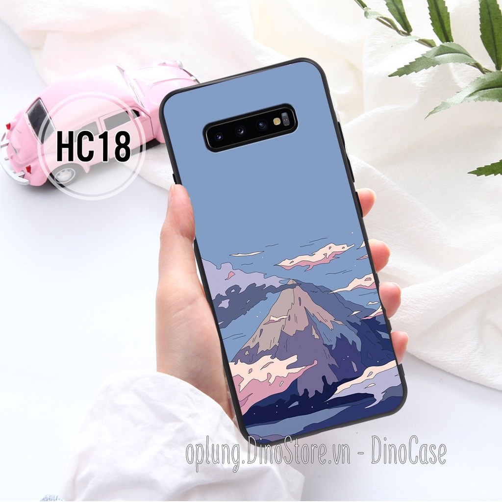 Ốp Samsung S10/S10 Plus/S10E/S10 5G/S10 Lite/M80s in hình bầu trời đám mây cloud vintage bảo vệ camera, bền đẹp giá rẻ.
