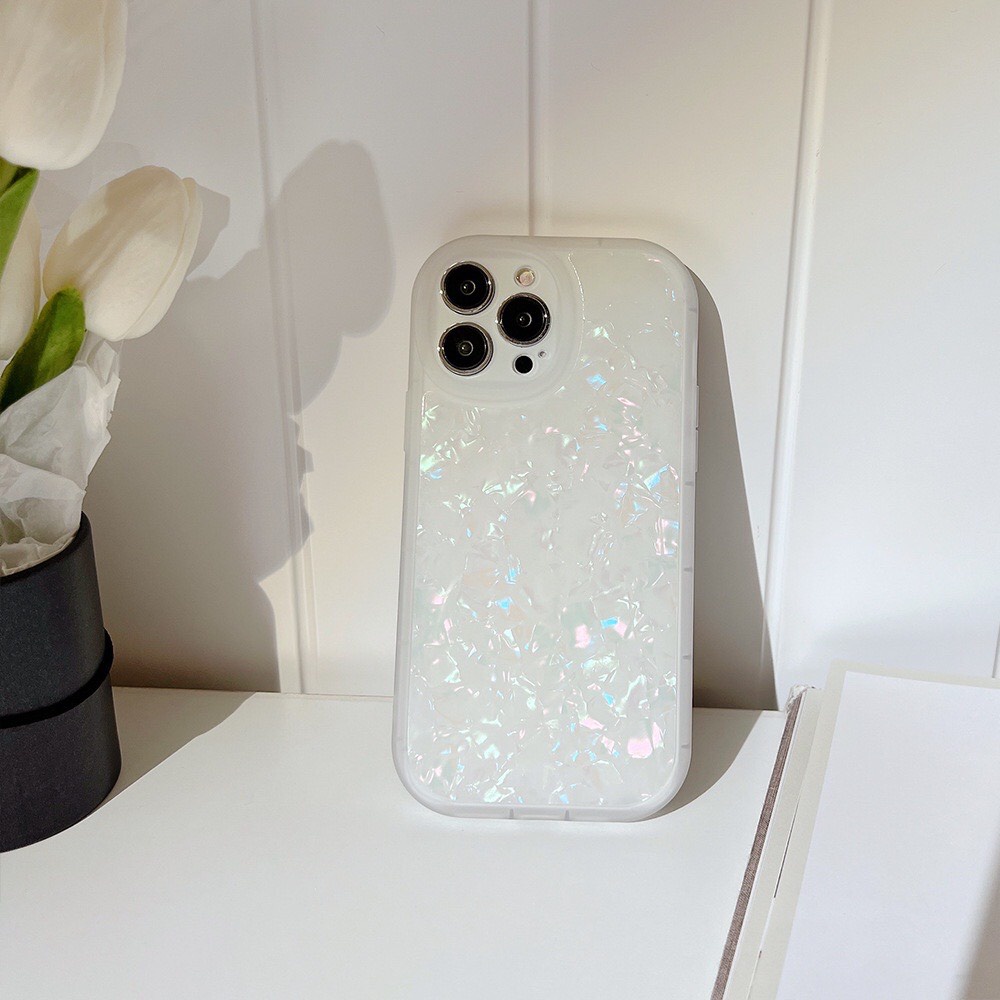 Ốp Lưng Điên Thoại Ốp Lưng Iphone Hoạ Tiết Vân Đá Hologram Cho Iphone X XS XS Max 11 12 13 14 Pro Max Dobi O2