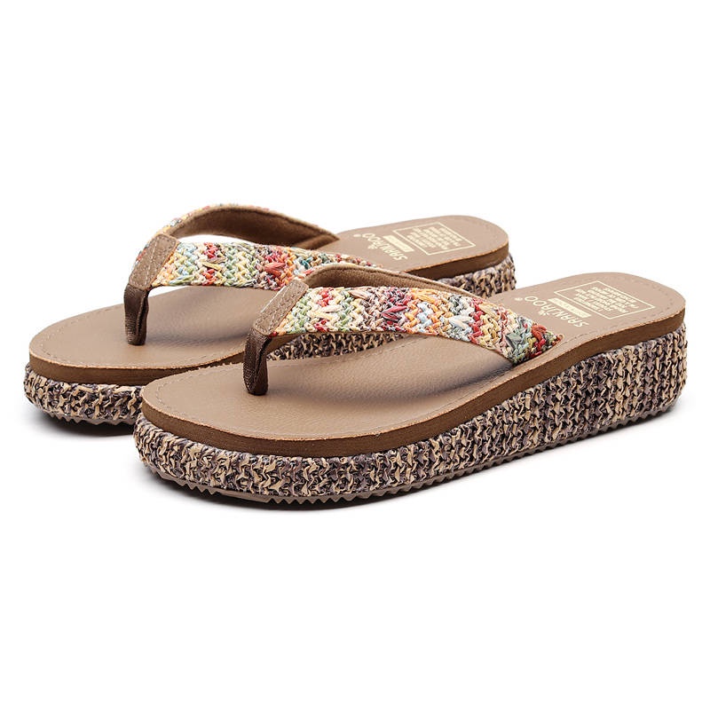 Dép Nữ Đế Xuồng Chống Trượt Thời Trang