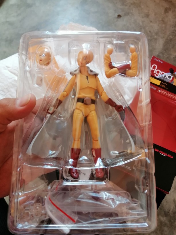 Mô Hình Nhân Vật Saitama One Punch Man 14Cm Figma 310 Bằng PVC