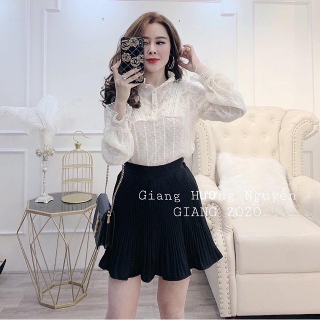 [Hàng QC] Chân váy ly xoè umi