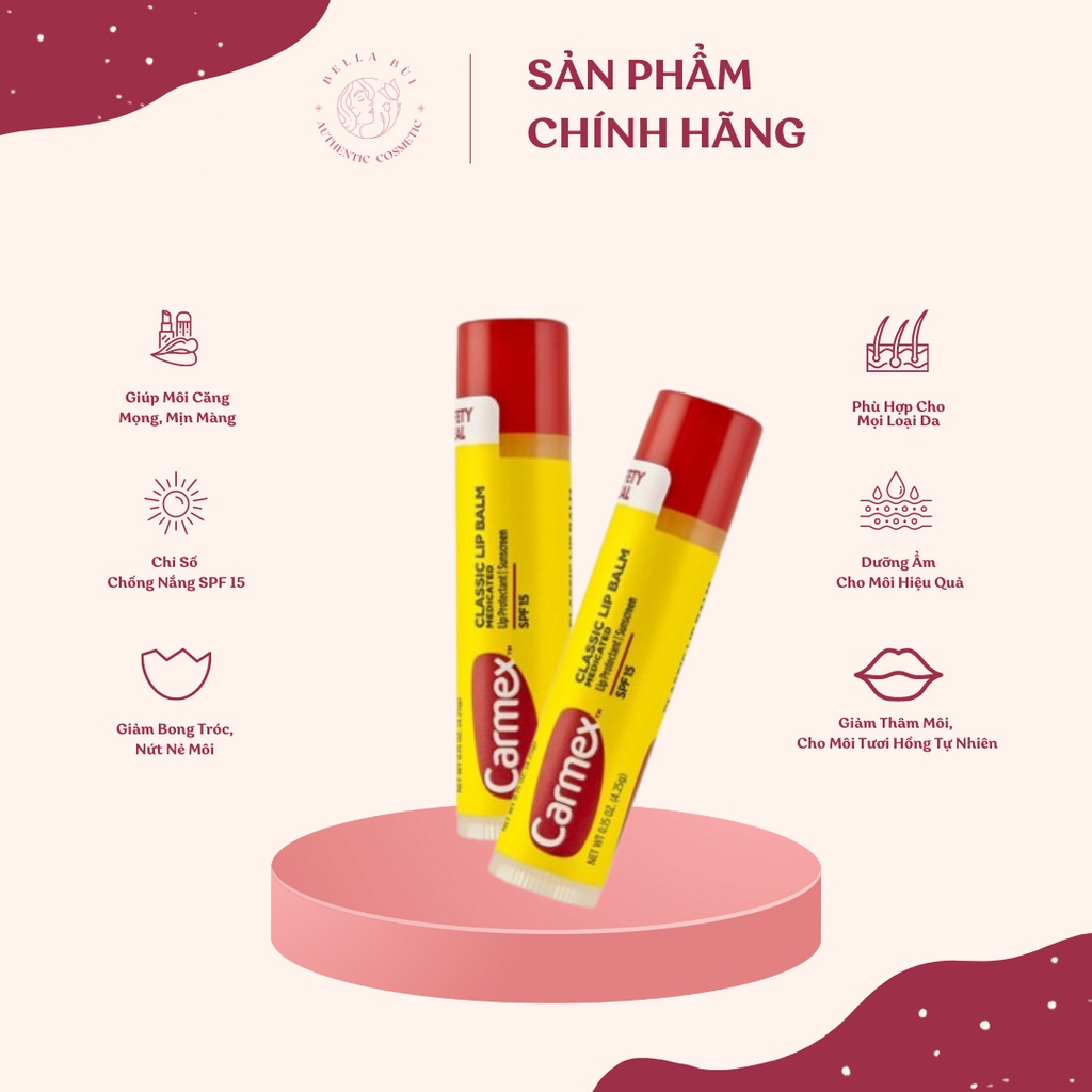 SON CARMEX SIÊU DƯỠNG MÔI